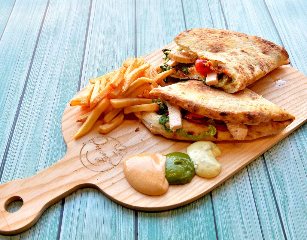 Makloub escalope